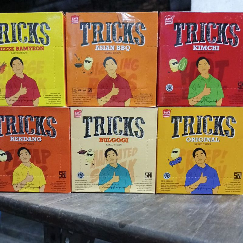 Jual TRICKS 60gr 1 Box (4 x15gr) | Shopee Indonesia