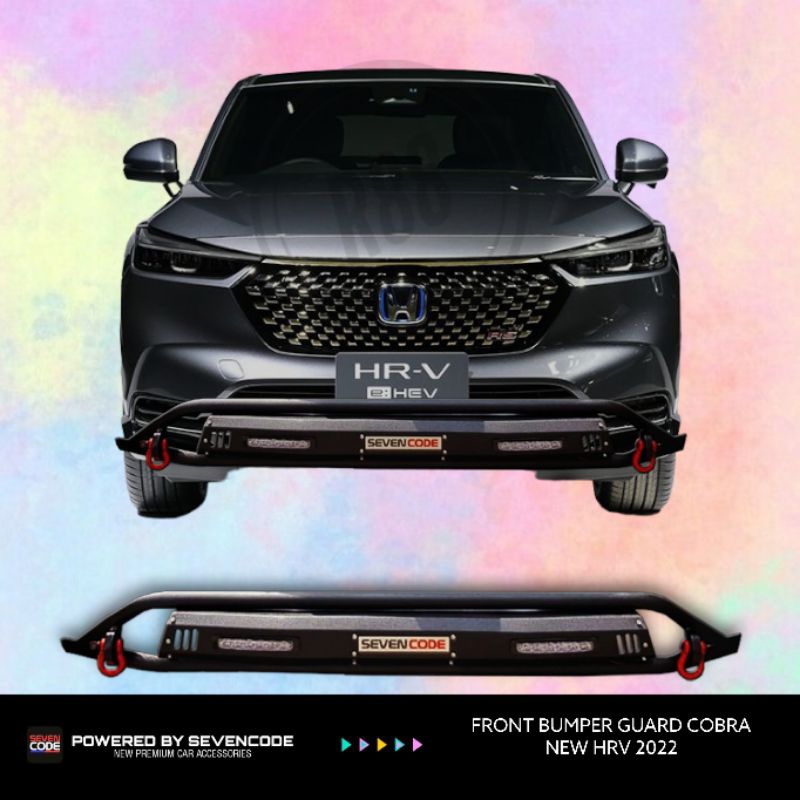 Jual Front Bumper guard Cobra Sevencode New Honda HRV Shopee Indonesia
