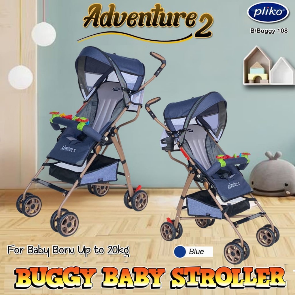 Pliko stroller best sale adventure 2