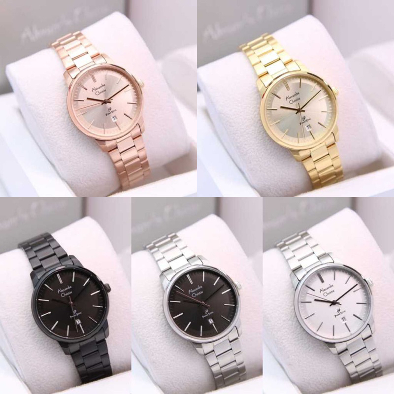 Jual JAM TANGAN WANITA ALEXANDRE CHRISTIE AC 1030 AC1030 STAINLESS ...
