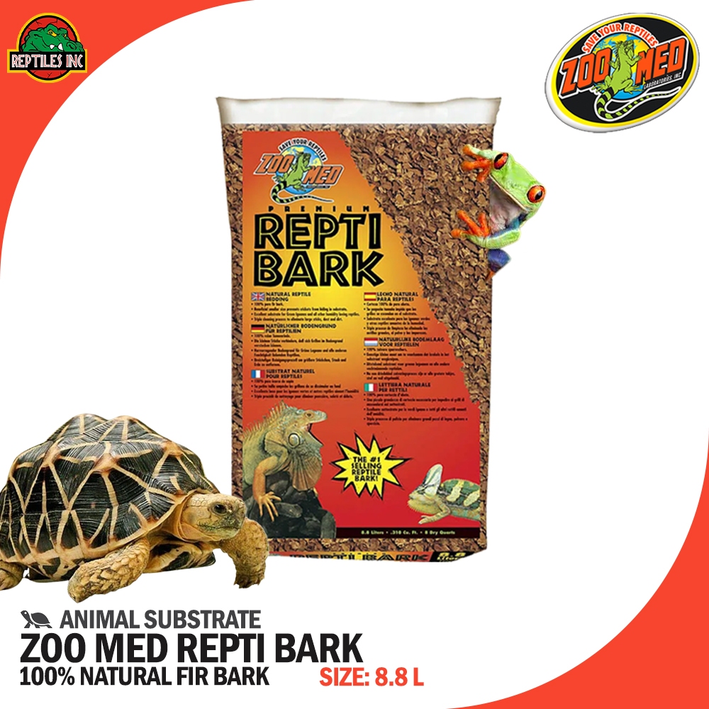 Jual Zoomed Repti Bark Bedding 8.8L Alas Kandang Reptil Iguana Biawak