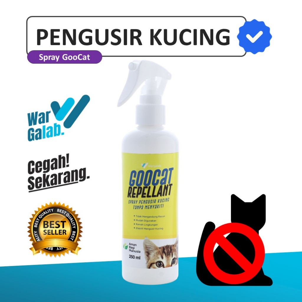 Jual Goocat Spray Pengusir Kucing Obat Pengusir Kucing Berak
