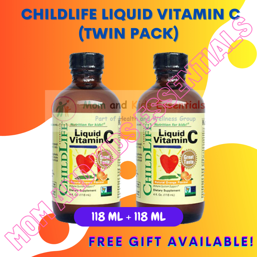 Jual CHILDLIFE LIQUID VITAMIN C 118 ML IMUN SUPLEMEN TUBUH ANAK BAYI