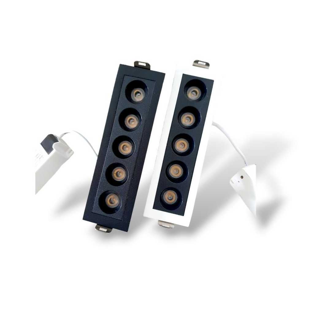 Jual Lampu LED Downlight Linear / Kap Rell Luminer 10W 4000K Natural ...