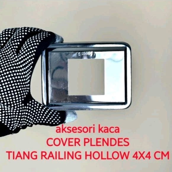 Jual COVER TUTUP PLENDES TAPAK RING DOP TIANG RAILING HOLLOW 4X4 ...