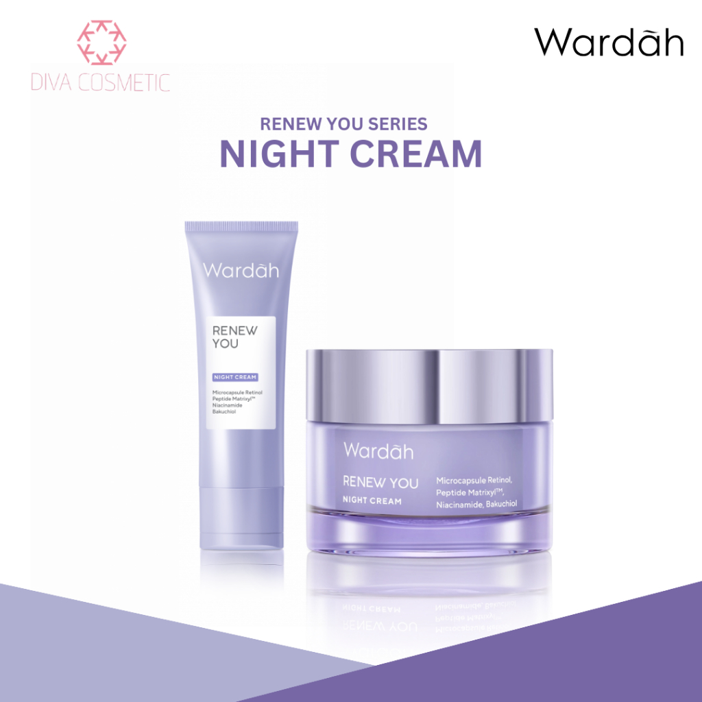 Jual Wardah Renew You Anti Aging Night Cream Ml G Shopee