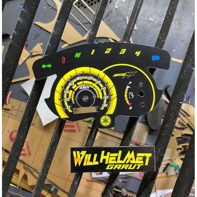 Jual Panel Speedometer Custom yamaha Jupiter Mx Papan Sipdometer ...