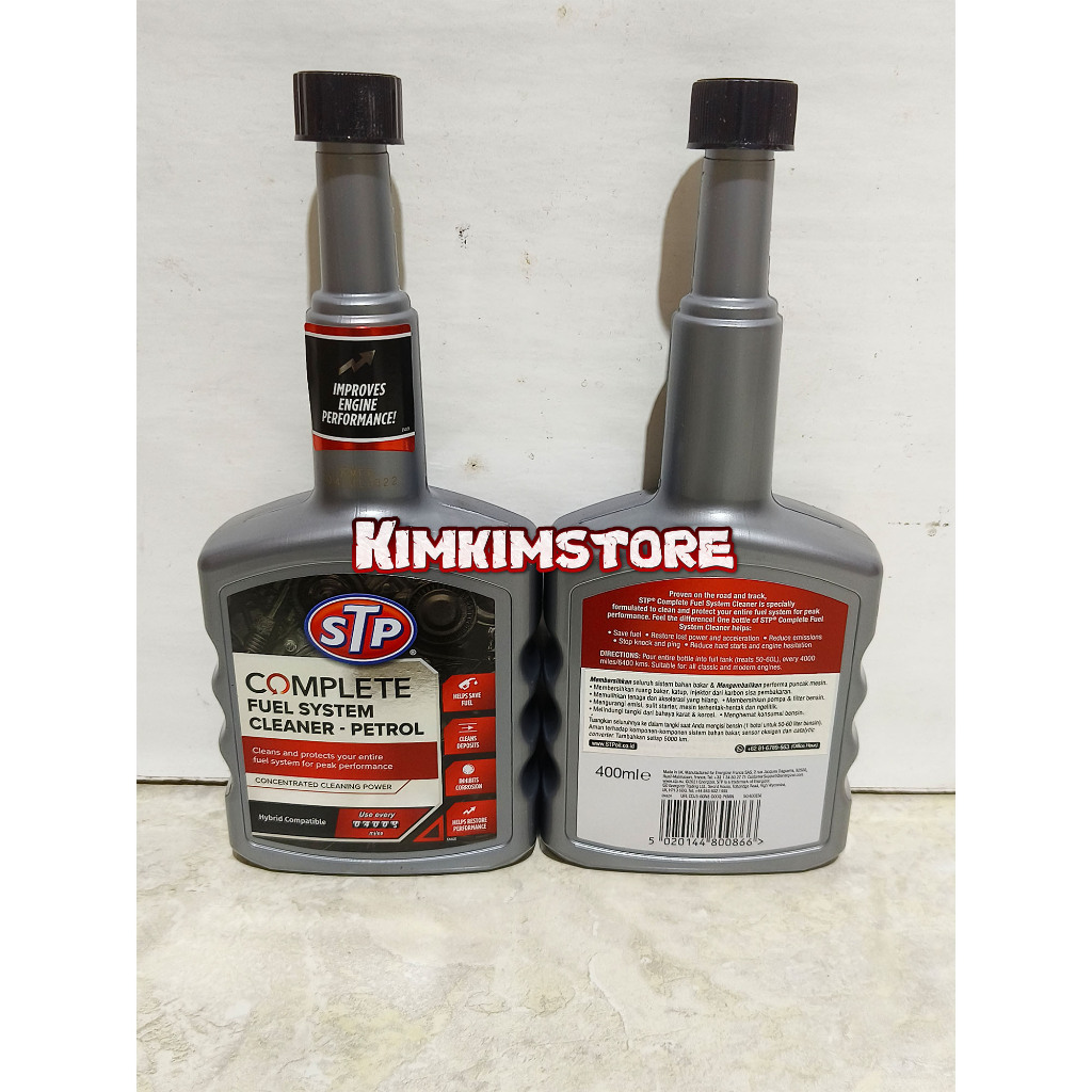Jual STP Complete Fuel System Cleaner Pertrol Pembersih Ruang Bakar