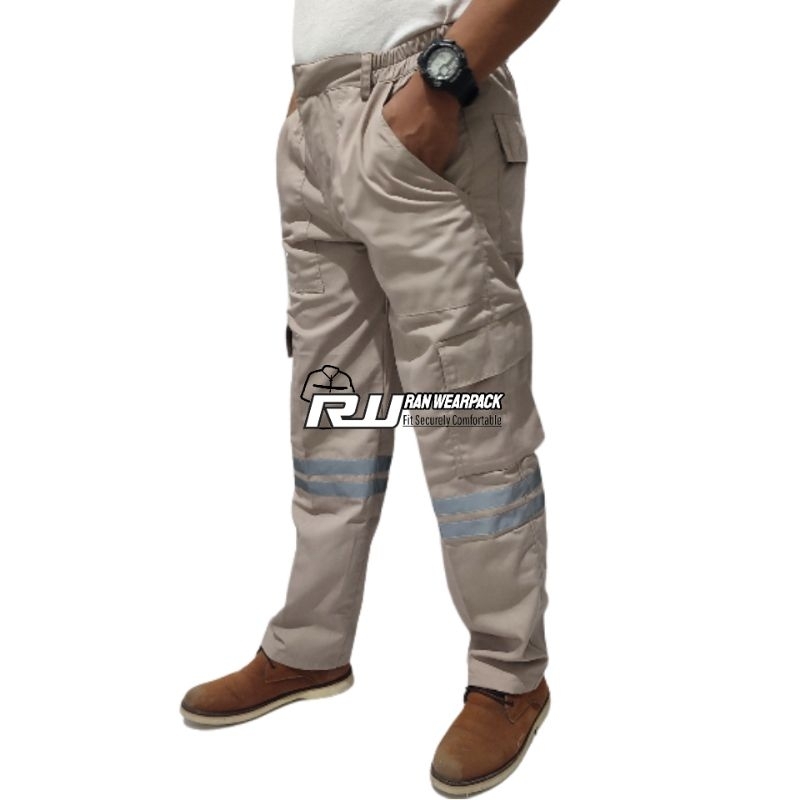 Jual Wearpack Celana Panjang Kerja Model Cargo Warna Coksu List ...