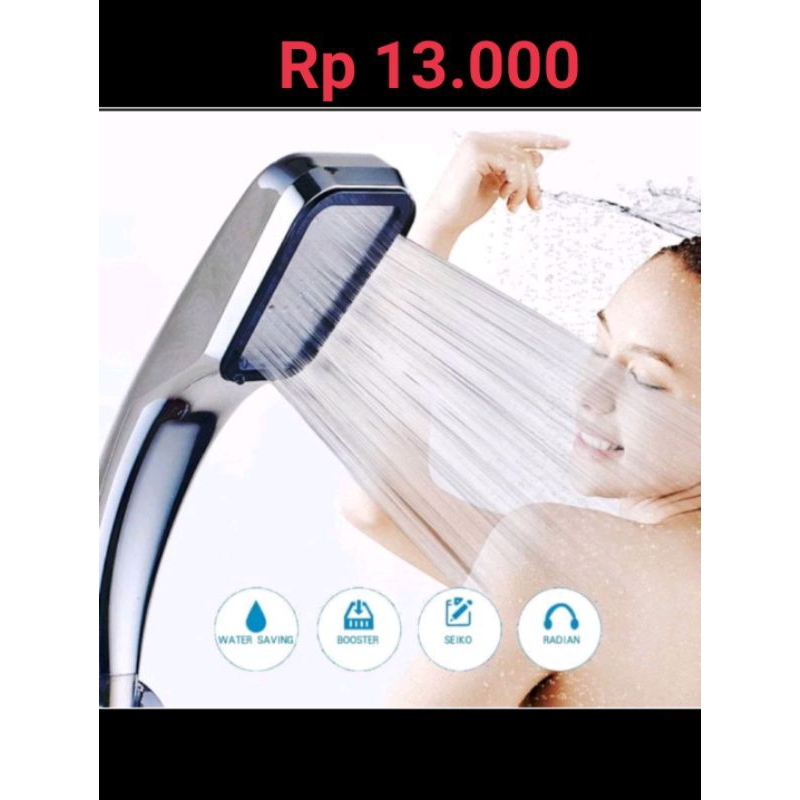 Jual Kepala Shower Mandi 300 Lubang Tekanan Tinggi Hemat Air Anti Karat Shopee Indonesia 8815