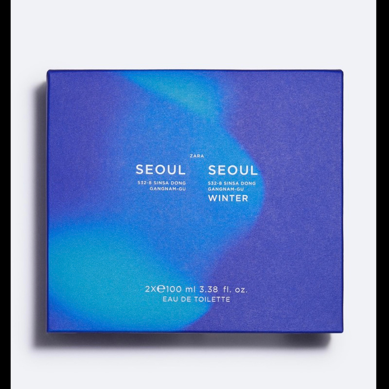 Jual Perfume Zara Man Seoul+Seoul WINTER 100ml jastip jasa titip Shopee Indonesia