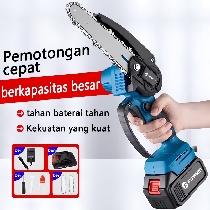 Conentool 21V Cordless Reciprocating Saw -load Speed 3800rpmWith 2  Rechargeable Battery, Wood Saw Blade, Metal Saw Blade,Electric Hand Saw 