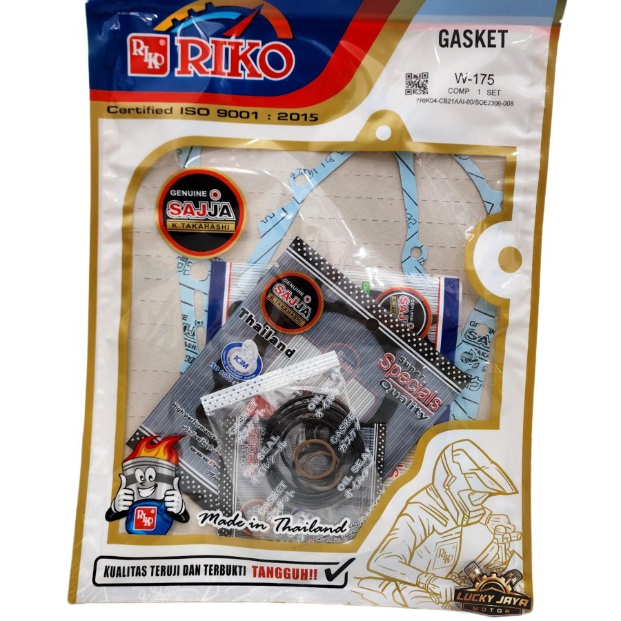 Jual Packing gasket Paking Fullset Perpak Kawasaki W175 W 175 Thailand ...