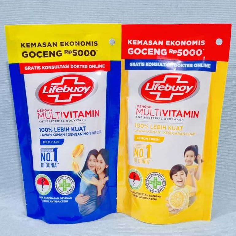 Jual Lifebuoy Body Wash Kemasan Ekonomis (1 Pcs) Shopee Indonesia