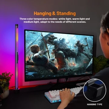 RGB Hanging Lamp Screen Modern Lampu Layar LED Monitor Komputer Light Bar