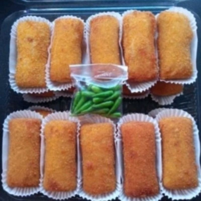 Jual cup cake oval dragonpack white kertas risol bahan grease paper ...