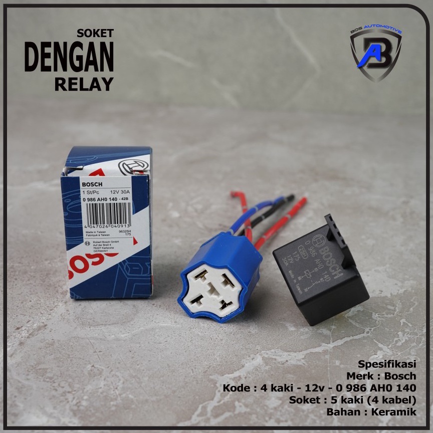 Jual [KODE R5S3] Socket Cable Relay Ceramic / Soket Relay Keramik Relay