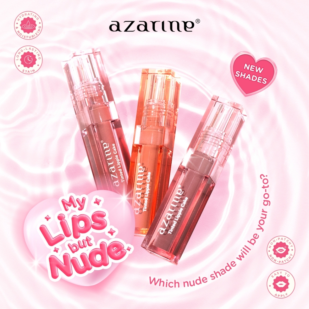 Jual Azarine Tinted Lippie Cake Lip Tint 2,9ml | Shopee Indonesia