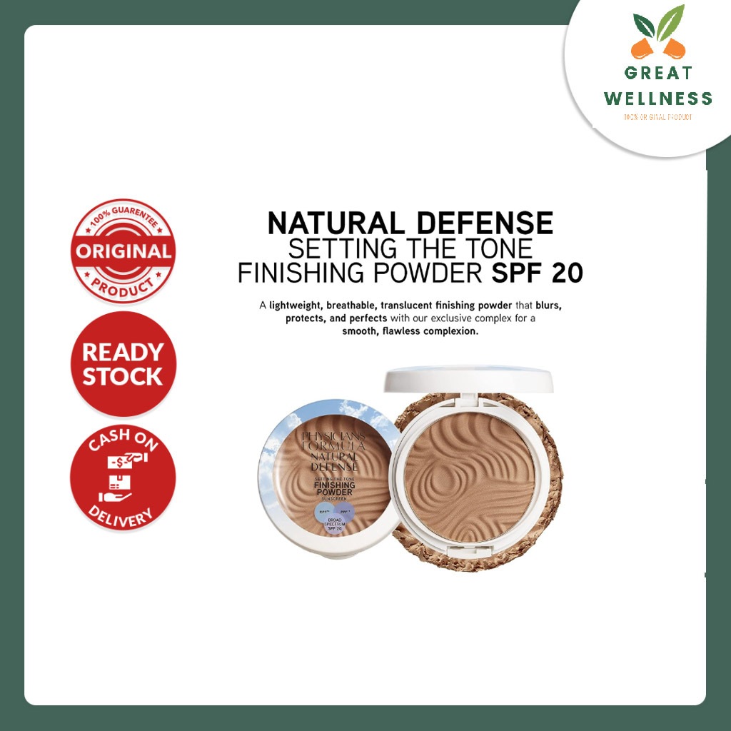 Jual (PASTI ASLI) Physicians Formula Natural Defense Setting Powder