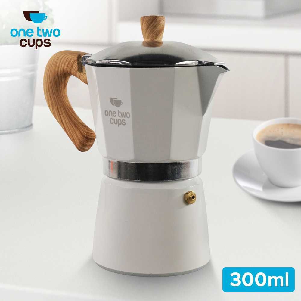 Jual One Two Cups Moka Pot Espresso Coffee Maker Stovetop Teko Kopi PL315 Shopee Indonesia