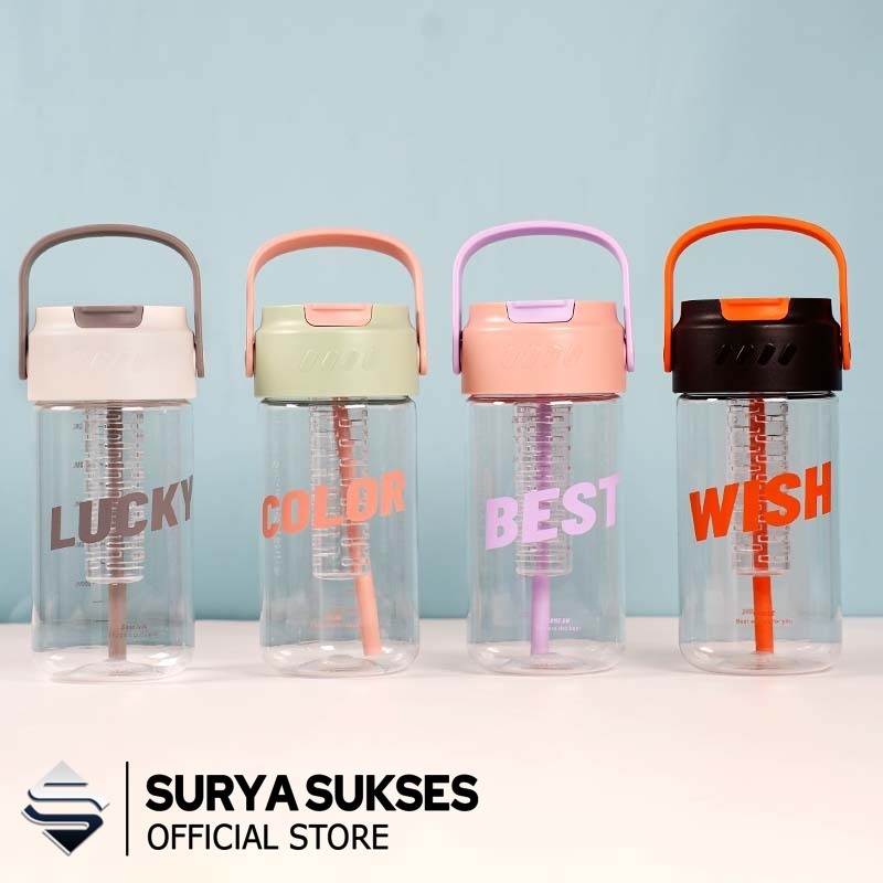 Jual TUMBLER TRAVEL Minum Motivasi Great, Believe, Nature Botol ...