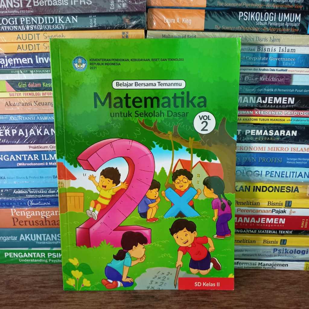 Jual Buku Belajar Bersama Temanmu Matematika SD Kelas 2 Volume 2 K ...