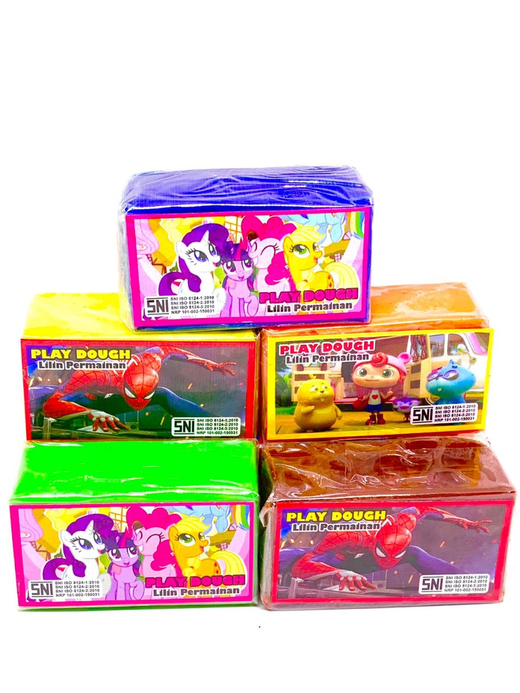 Jual Malam Mainan besar/plastisin besar 1 warna Cap SNI ( 1pcs ...