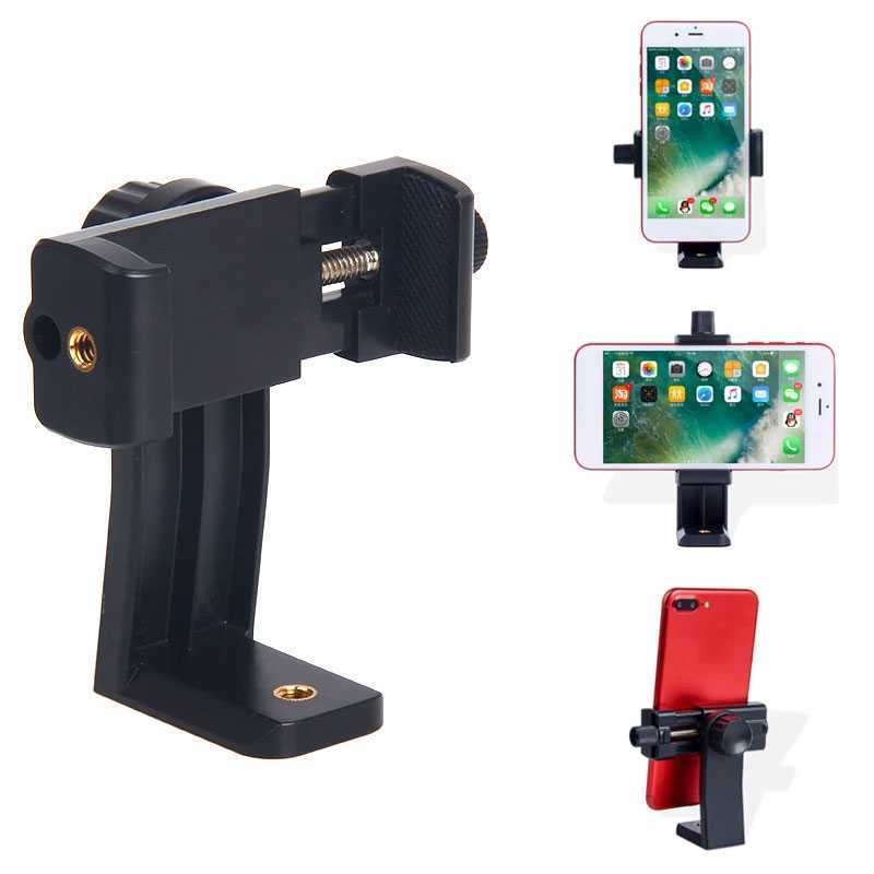 Adjustable Action Camera Clamp with 360 Rotation and Phone Holder main image 0