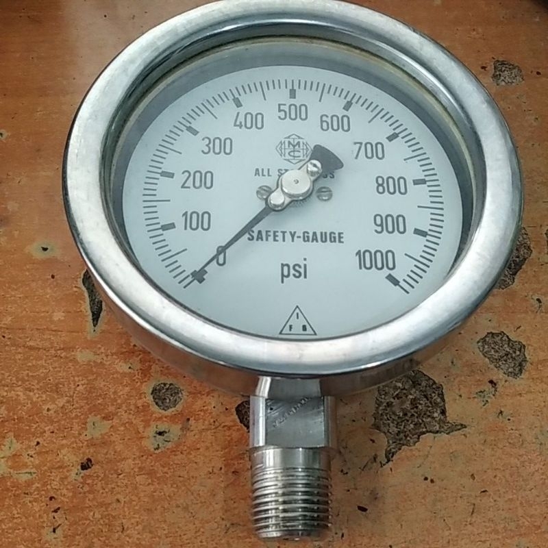 Jual pressure gauge manometer 4