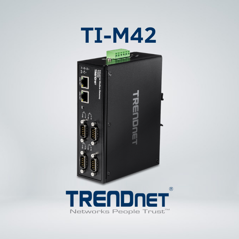 Jual TRENDnet TI-M42 4-Port Industrial Modbus Gateway | Shopee Indonesia