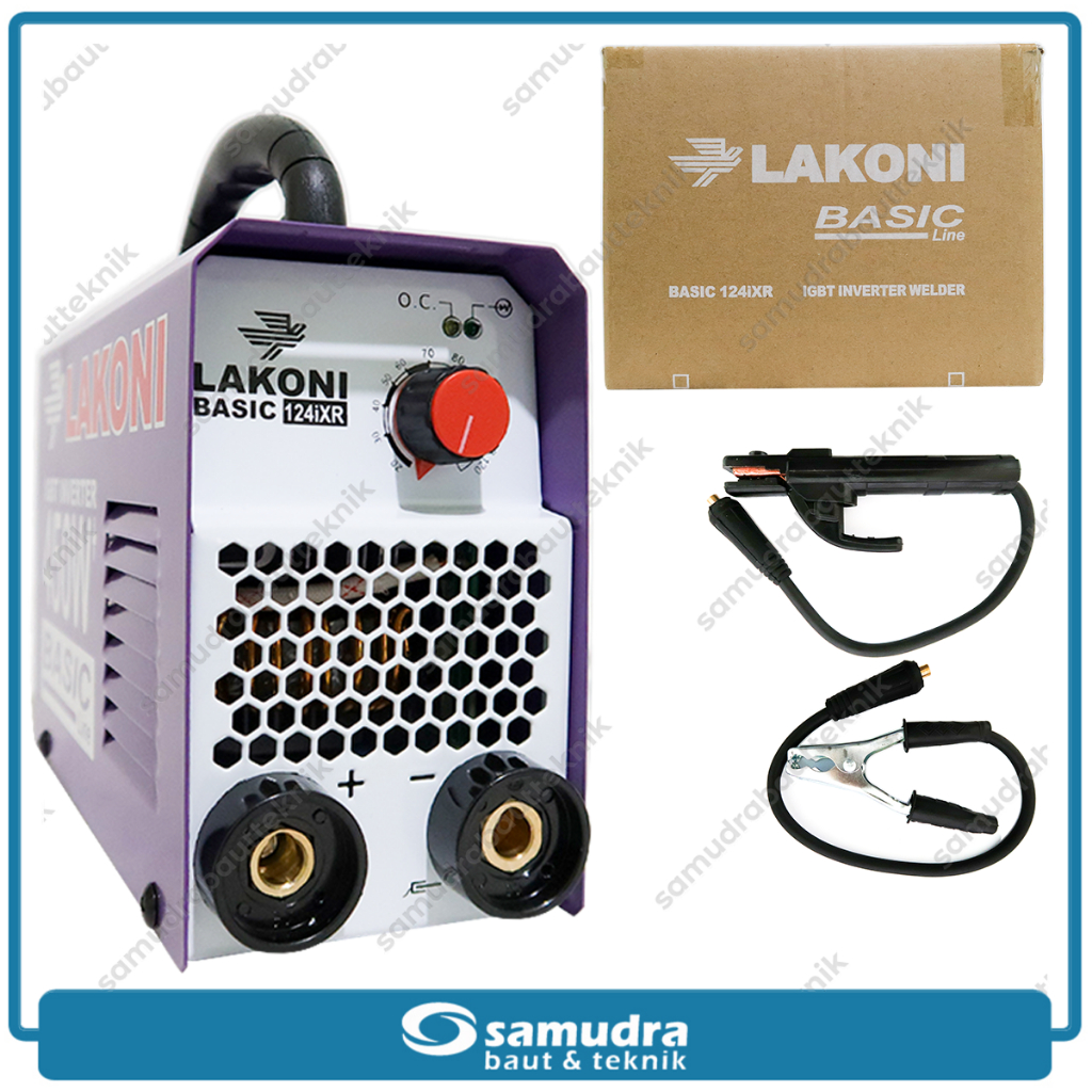 Jual Mesin Las Listrik LAKONI BASIC 124iXR 120A Inverter Welding 450 ...
