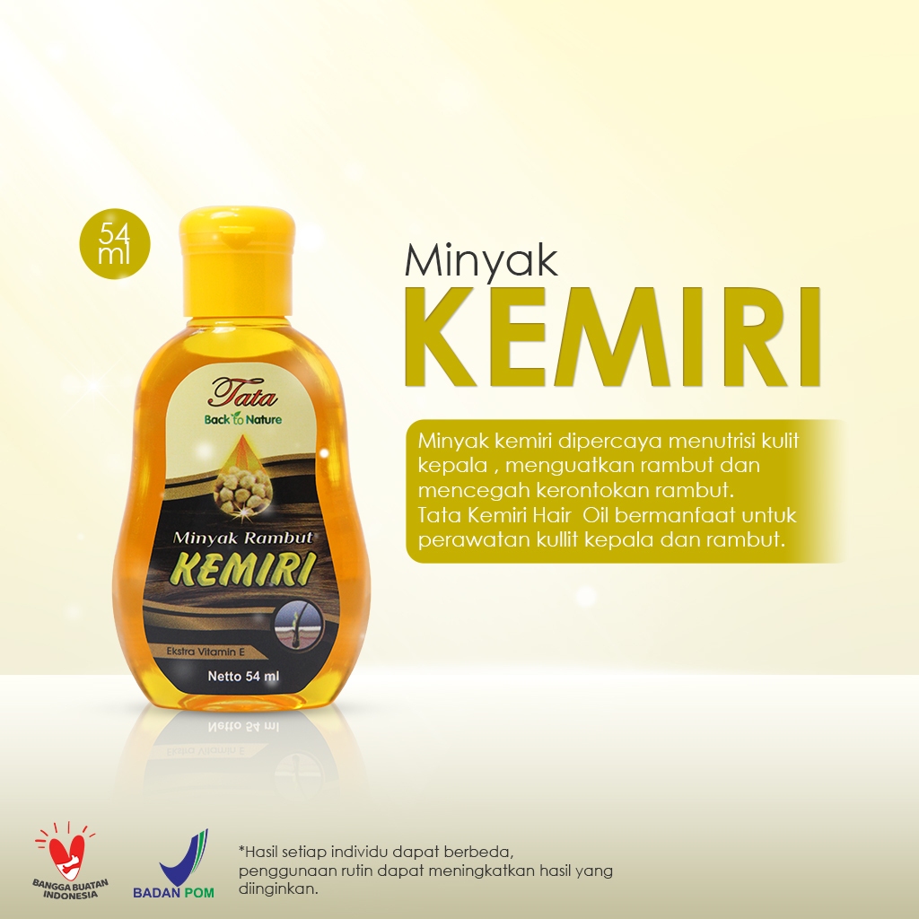 Jual Tata Minyak Kemiri 54 ML | Shopee Indonesia