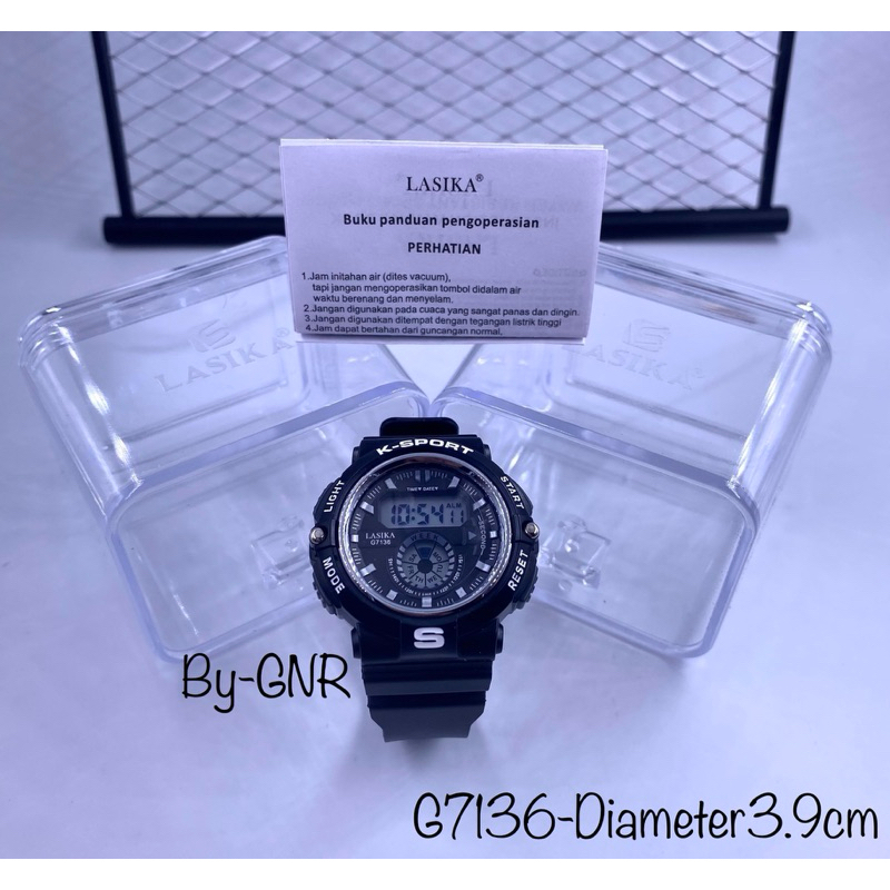 Jual JAM TANGAN ANAK TK/SD/SMP DIGITAL WARNA LASIKA WATER | Shopee ...