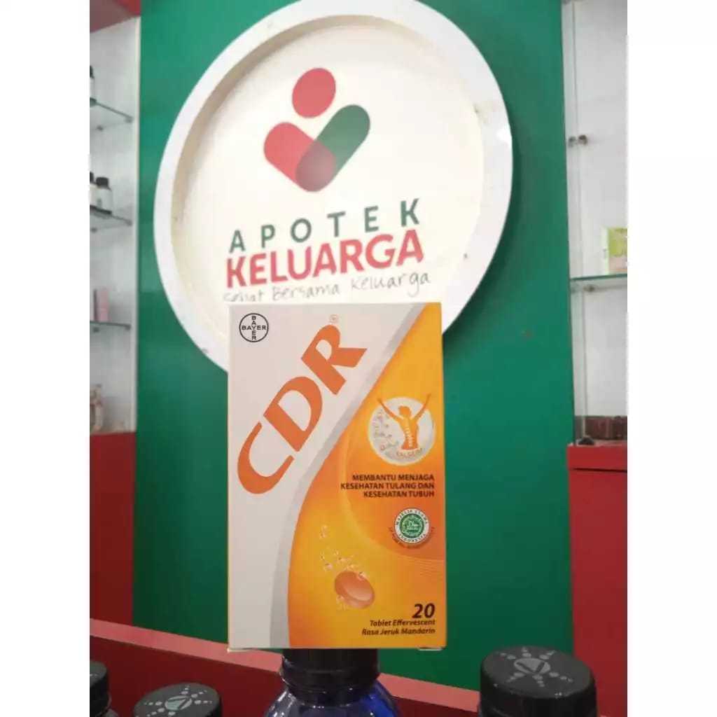 Jual CDR Effervescent Twinpack//CDR//VITAMIN TULANG/VITAMIN C/CDR ISI ...