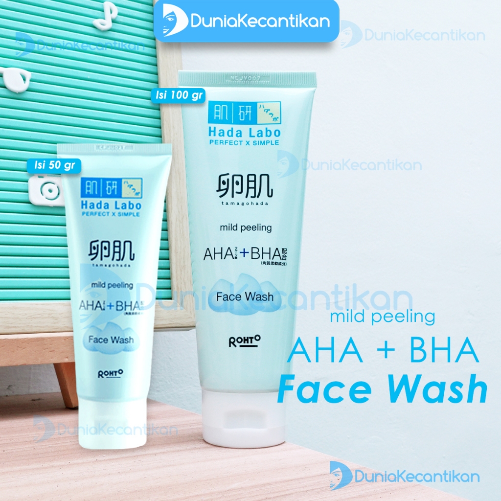 Jual Hadalabo Tamagohada Face Wash AHA BHA Pembersih Wajah Hada Labo ...