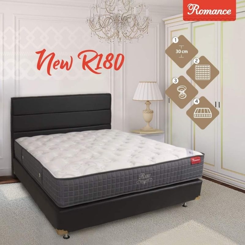 Jual SPRING BED ROMANCE NEW R 180 SPRING BED NEW R180 KASUR ROMANCE NEW ...