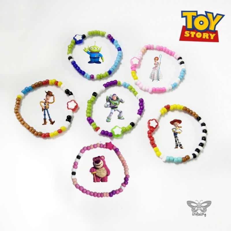 Jual [Bracelet Character] Toy Story Bracelet Gelang Manik Gelang Mote
