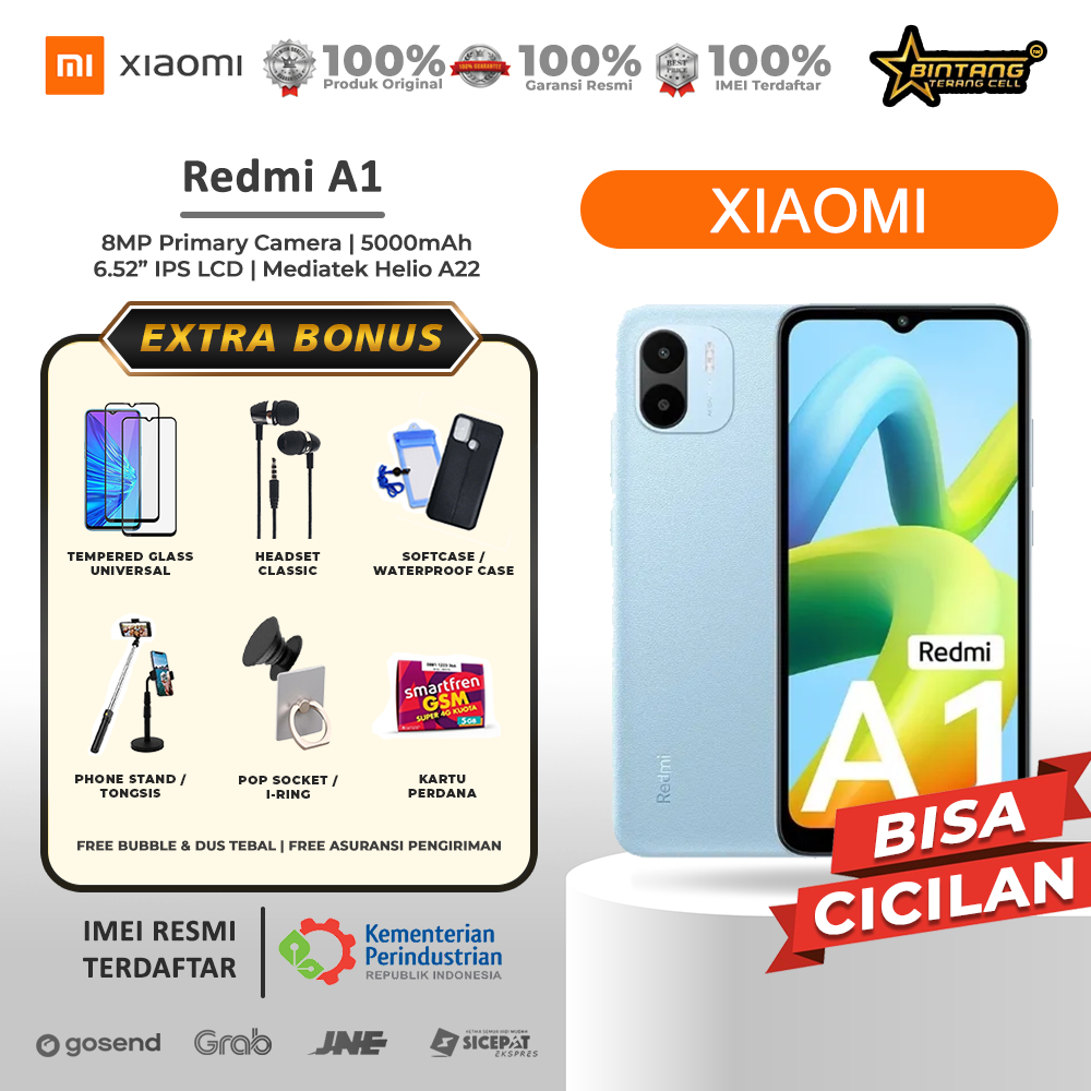 Xiaomi Redmi A2 3/32 Upgrade Redmi A1 Garansi Resmi - Mi Gadget Malang