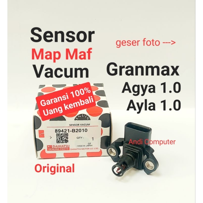 Jual Sensor Map Maf Vacum Granmax Agya Ayla Cc Original Asli Shopee Indonesia