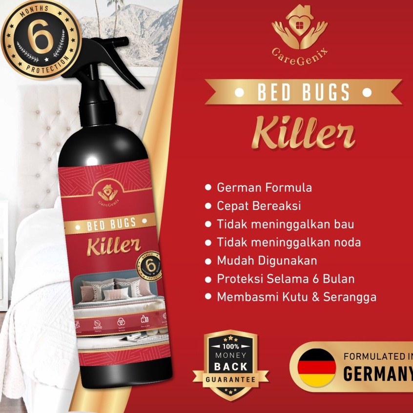 Jual Kode Mxf Bed Bugs Killer Spray Basmi Kutu Tungau Serangga Kecoa