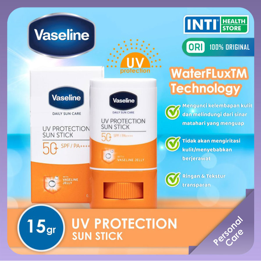 Jual VASELINE UV Protection Sun Stick 50+ SPF/PA++ 15 g Sunblock