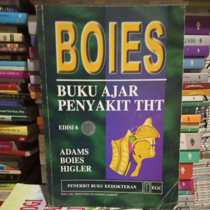 Jual Buku Ajar Penyakit THT / BOIES | Shopee Indonesia