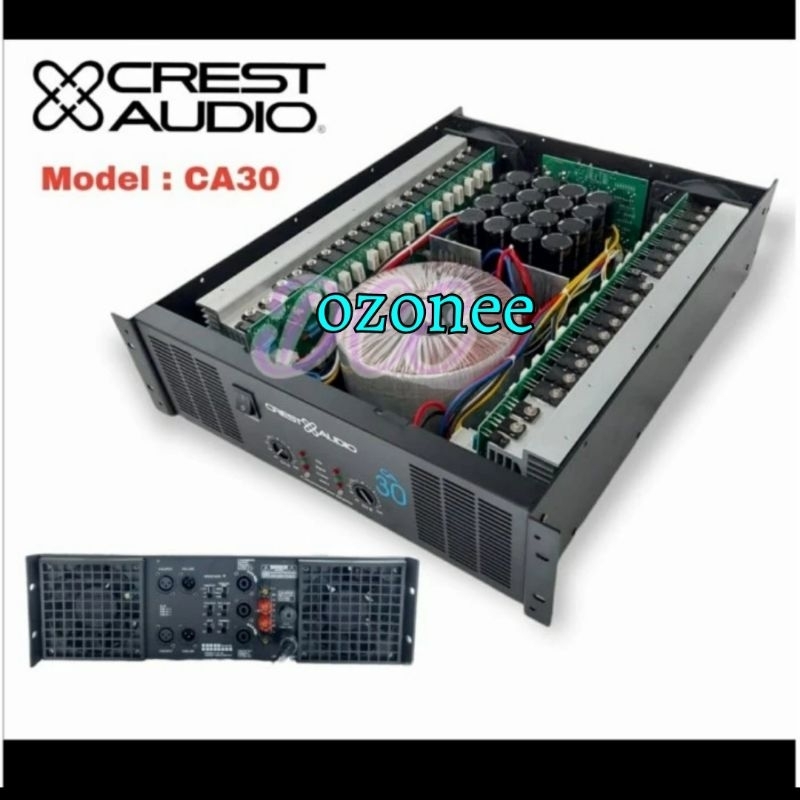 Jual Power Amplifier Crest Audio CA30 CA 30 Crest Audio | Shopee Indonesia
