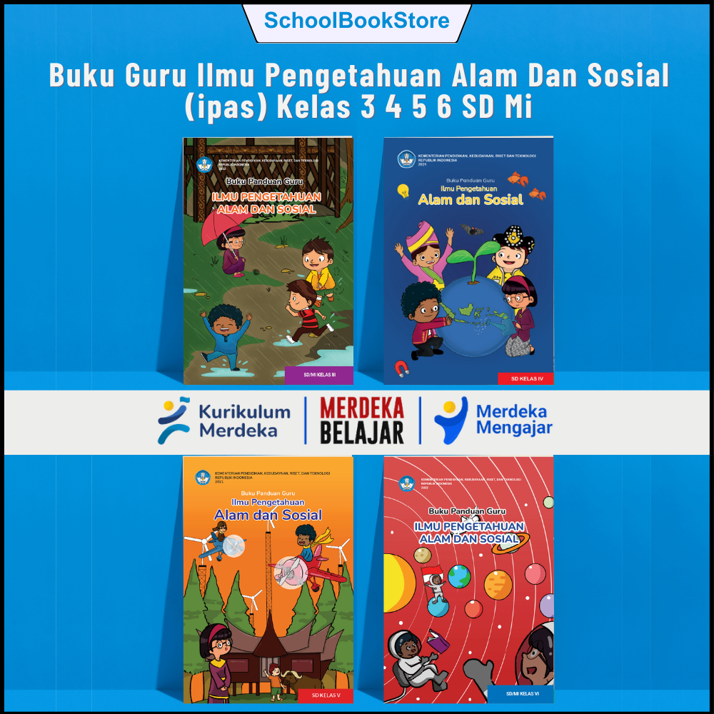 Jual Buku Guru Ilmu Pengetahuan Alam Dan Sosial ( IPAS ) Kelas 3 4 5 6 ...
