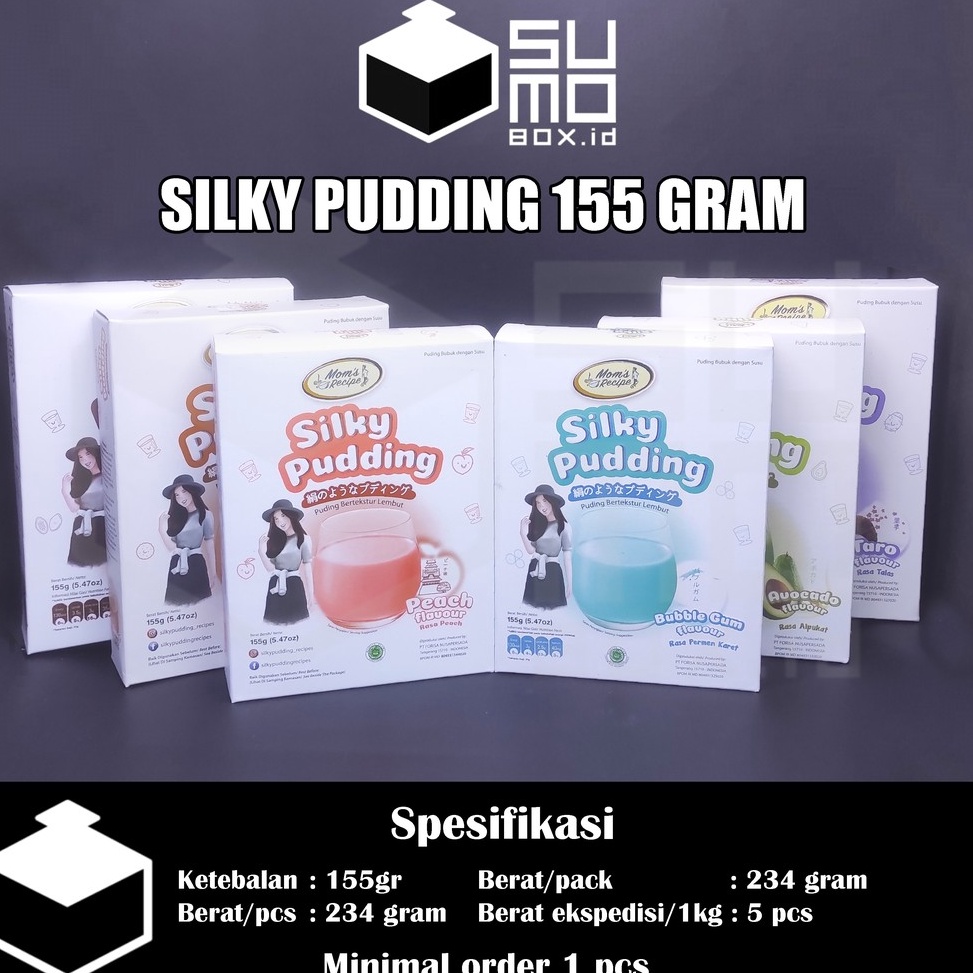 Jual Big S4le Silky pudding forisa 155gram Mom's Recipe Puyo puding ...