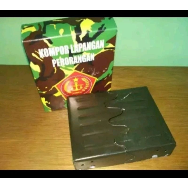 Jual Kompor Lapangan TNI & Bahan Bakar Paravin 1 paket | Shopee Indonesia