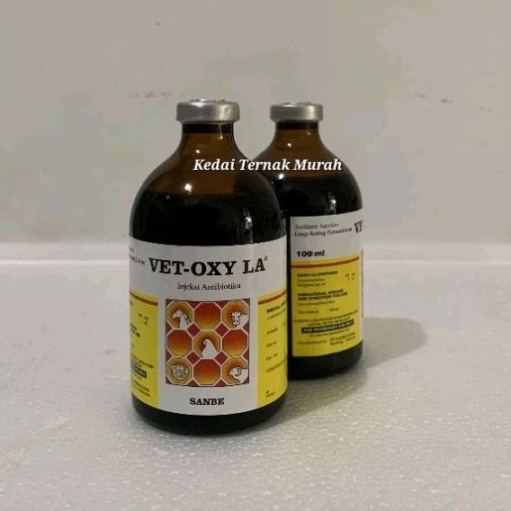 Jual Vet Oxy La Ml Inj Antibiotik Hewan Oxytetracyclin Sapi Kuda