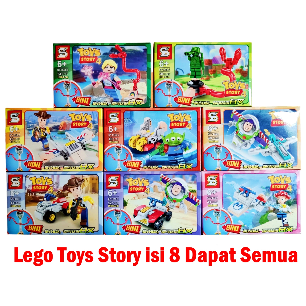 Jual Lego Toys Story 4 / Toy Story 4 set isi 8 pcs | Shopee Indonesia