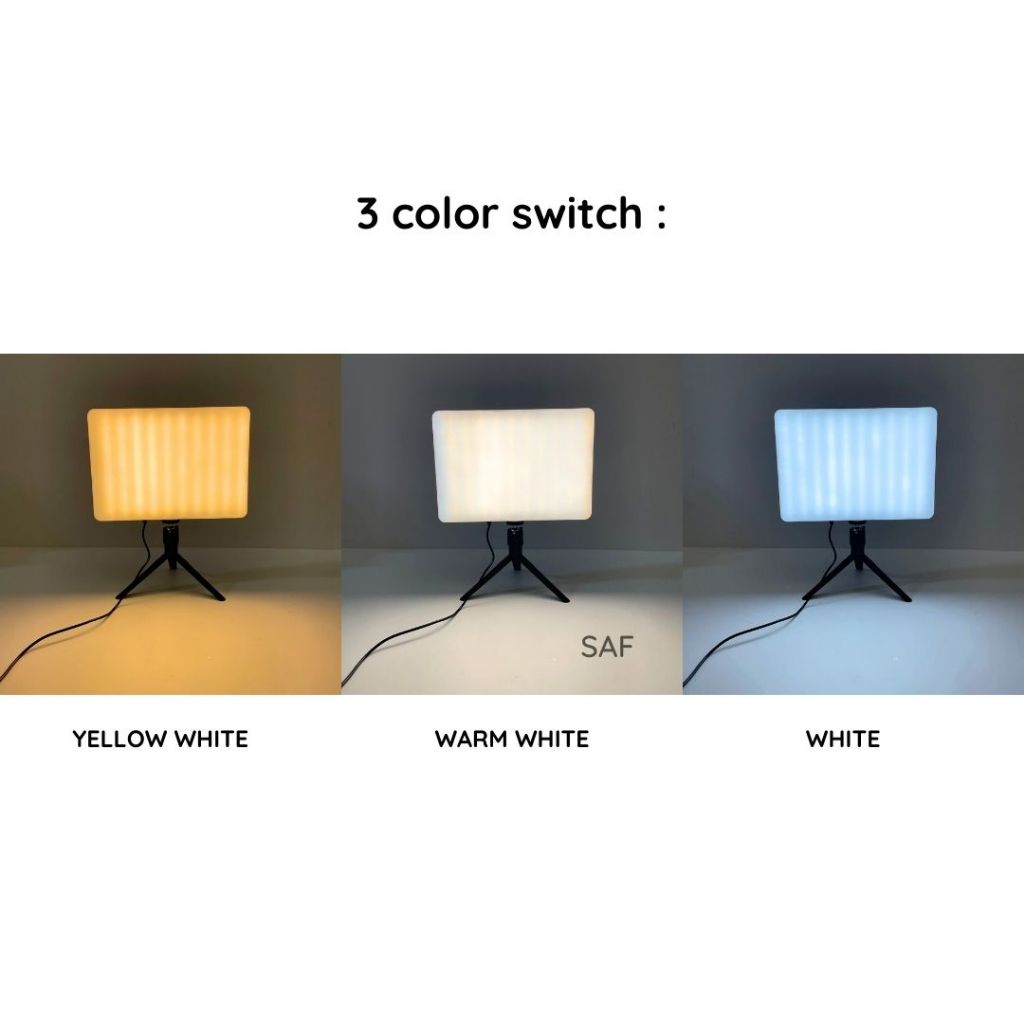 Jual SAF Lampu LED Fill light kotak 11 inch untuk videografi atau ...