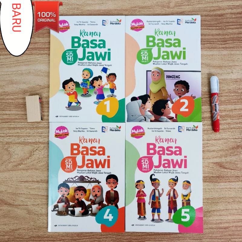 Jual Buku Remen Basa Jawa Jawi Bahasa Jawa Kelas I Ii Iv V Sd Mi Mulok Muatan Lokal